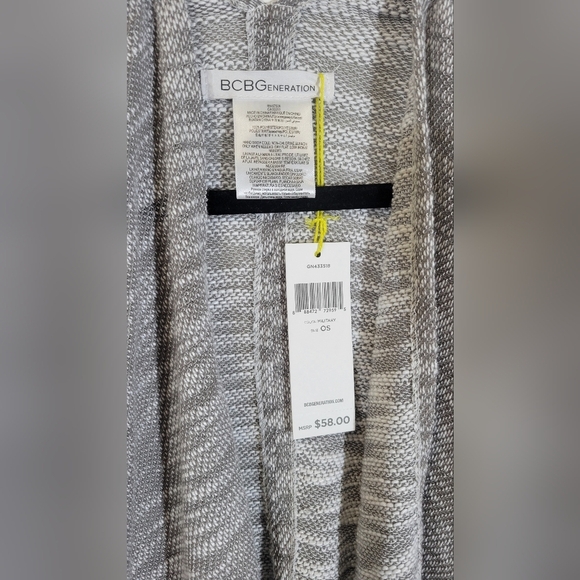 BCBGeneration Kimono/ Long Open Cardigan - Picture 3 of 6
